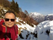 Sulle nevi del Rif. Gherardi (1650 m) e dell’ex-rif. C. Battisti (1670 m) ai Piani d’Alben l’8 febbraio 2019- FOTOGALLERY